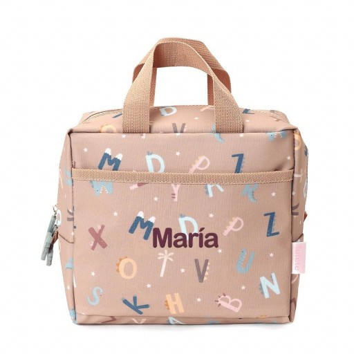 Bolsa Merienda Térmica Funny Letters Personalizable [2]