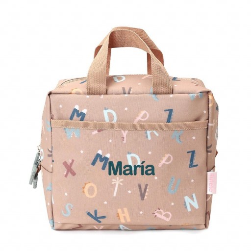 Bolsa Merienda Térmica Funny Letters Personalizable [3]