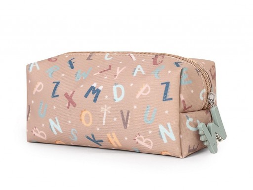 Estuche Escolar Funny Letters Personalizable