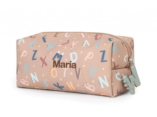 Estuche Escolar Funny Letters Personalizable [1]