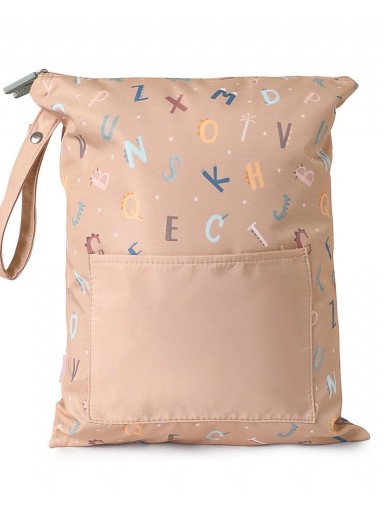 Bolsa Impermeable Grande Funny Letters Personalizable