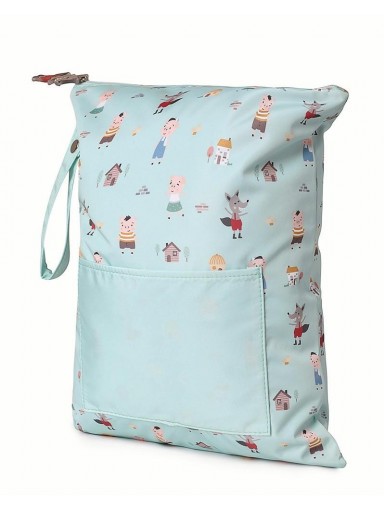 Bolsa Impermeable Grande The Three Little Pigs Personalizable [2]
