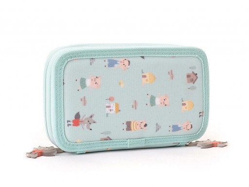 Estuche Plumier Doble The Three Little Pigs