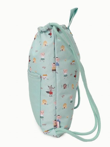 Mochila Saco Impermeable The Three Little Pigs Personalizable [1]