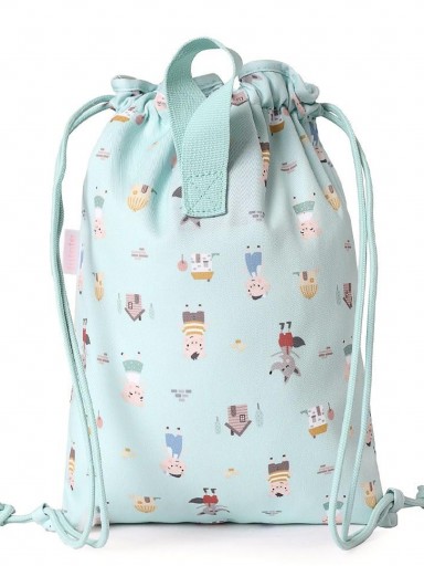 Mochila Saco Tela The Three Little Pigs Personalizable [2]