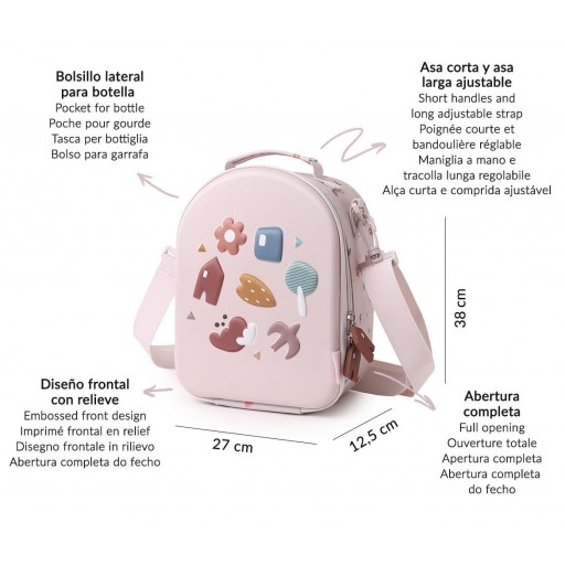 Bolsa Merienda Térmica 3D Geometric Nature Personalizable [3]