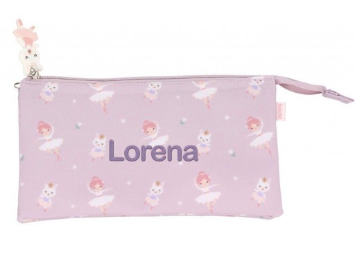 Estuche con 3 Compartimentos Ballet Personalizable [3]