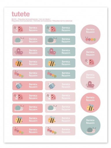 25 Etiquetas para Ropa Bugs [0]