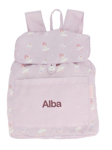 Mochila Pequeña Tela Ballet Personalizable [3]