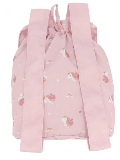 Mochila Pequeña Tela Magical Unicorn Personalizable [1]