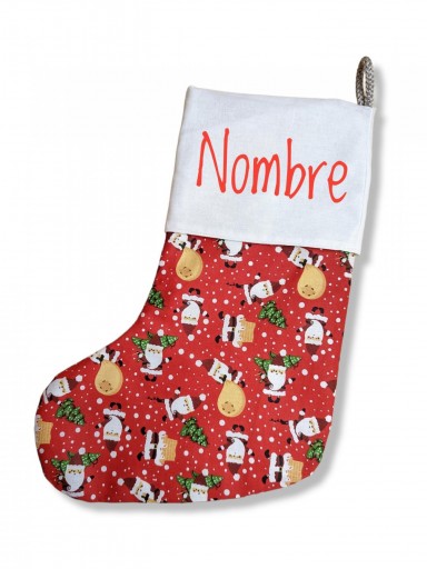 Calcetín navideño HAPPY NOEL
