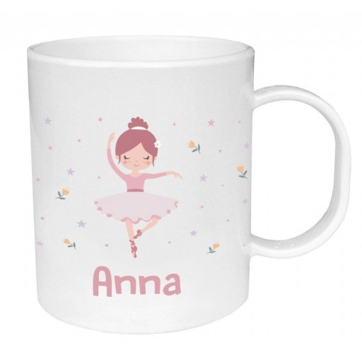 Taza de Plástico Personalizada Ballet [1]