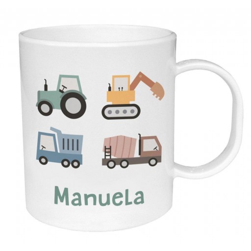 Taza de Plástico Personalizada Trucks [1]