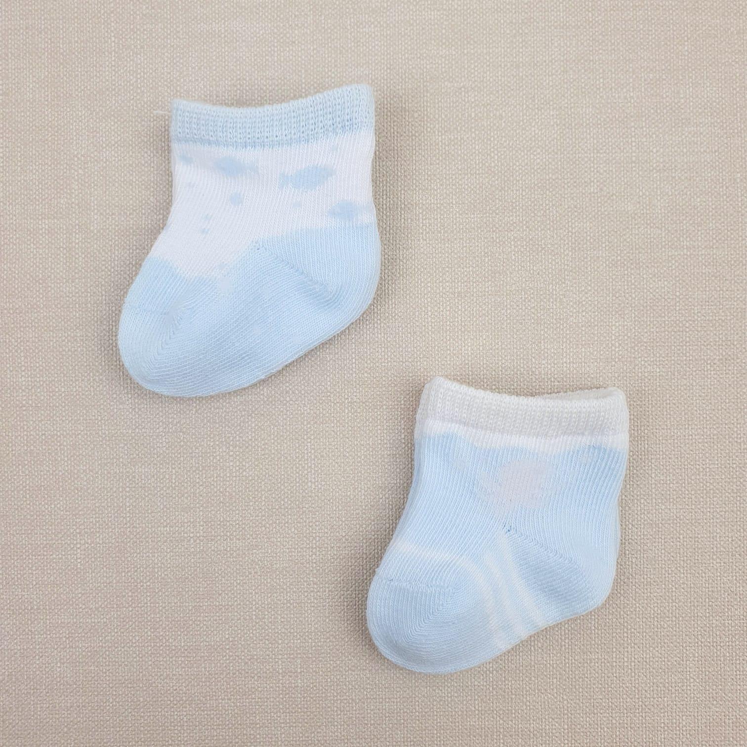 Pack 2 calcetines recién nacido 