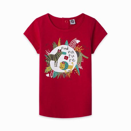 Camiseta bebé ZANZIBAR roja