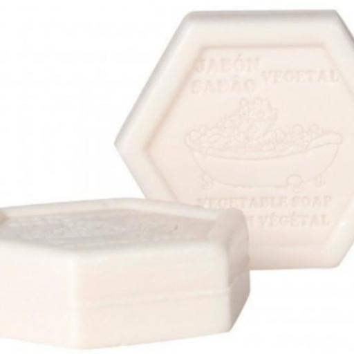 JABÓN EXFOLIANTE HEXAGONAL MIEL Y LECHE (100GR) [0]