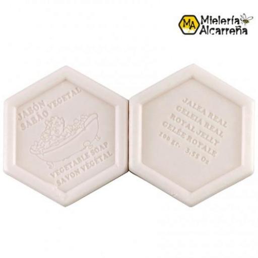 JABÓN VEGETAL HEXAGONAL CON JALEA REAL (100G) [0]