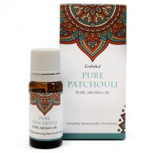 Aceite Aromático Puro Goloka - Pachuli 10 ml