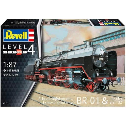 1/87 Locomotora BR01 & Tender 2´2´T32