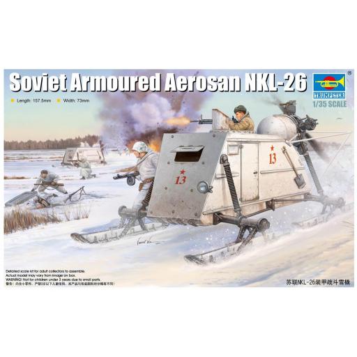 1/35 Soviet Armoured Aerosan NKL-26