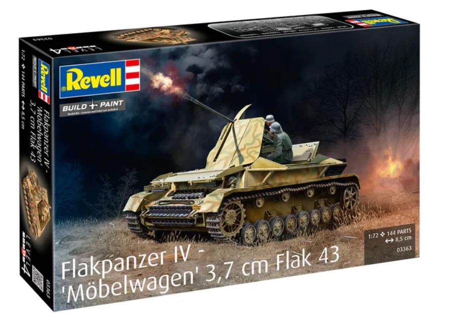 1/72 Flakpanzer IV Mobelwagen 3,7cm Flak 43