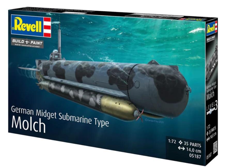 1/72 Submarino Tipo Molch