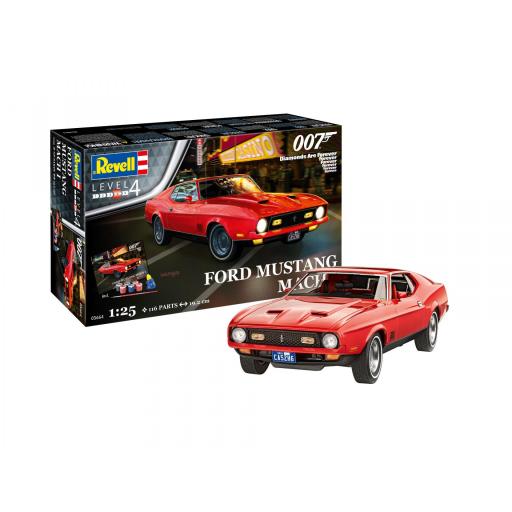 1/25 Ford Mustang Mach I - Diamonds are Forever - Model Set