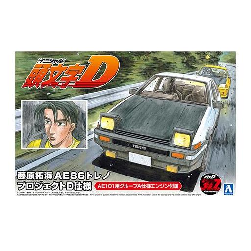 1/24 Toyota AE86 Trueno D Fujiwara Takumi [0]