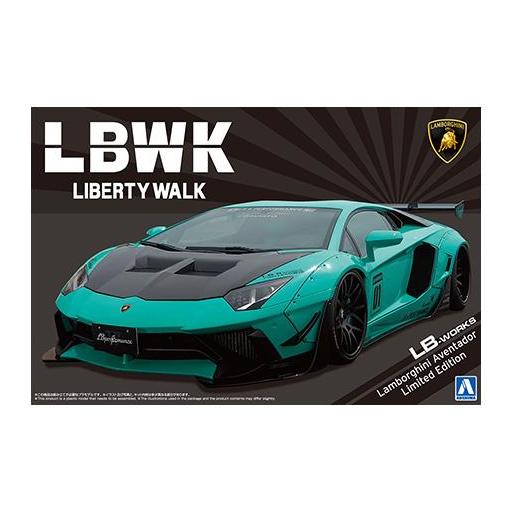 1/24 Lamborghini Aventador Liberty Walk - Edición Limitada