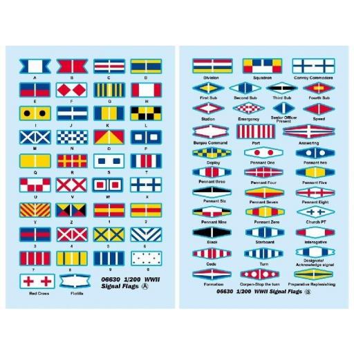 Calcas Banderas de señales 1/200