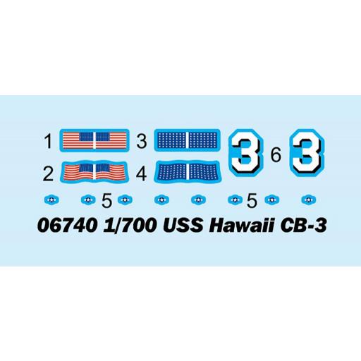 1/700 Crucero USS Hawaii CB-3 [2]