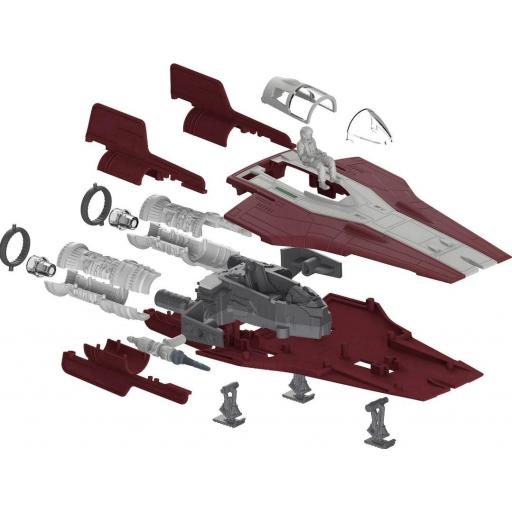 Resistance A-Wing Fighter (Star Wars) Mod. Rojo [2]