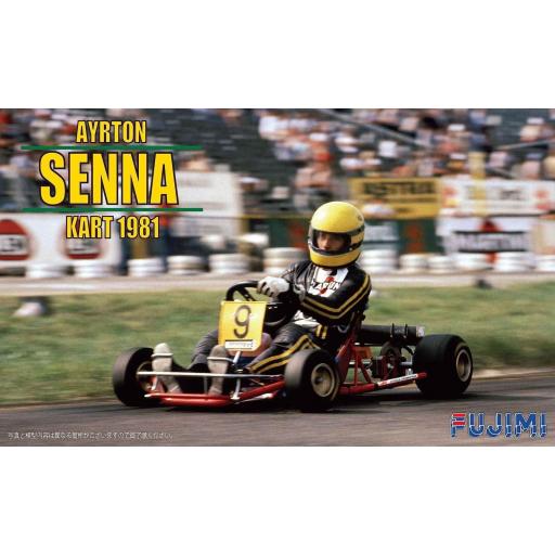  1/20 Ayrton Senna Kart 1981