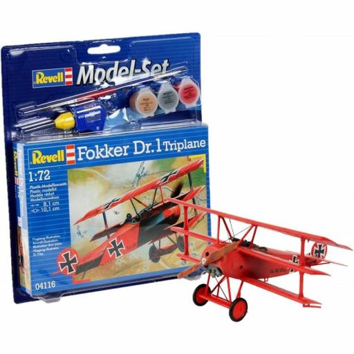 1/72 Fokker Dr.I Triplano (Model Set) [1]