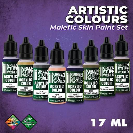 Set Pinturas Malefic Skin