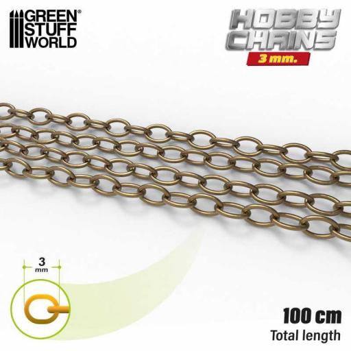 Cadenas Modelismo 3 mm x 1m. [0]