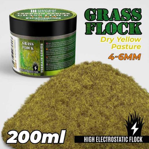 Cesped Electrostatico 4-6 mm - Pasto Amarillo Seco - 200ml [0]