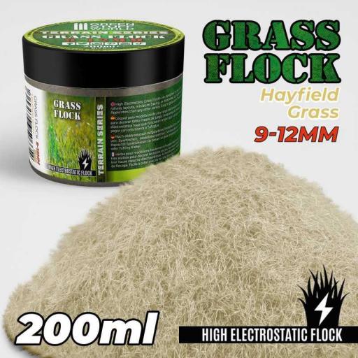 Cesped Electrostatico 9-12 mm - Hierba de heno - 200ml [0]