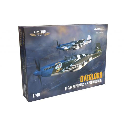 1/48 Overlord D-day Mustangs (P-51B Mustang) Dual Combo