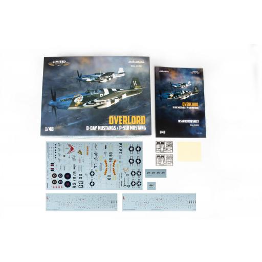 1/48 Overlord D-day Mustangs (P-51B Mustang) Dual Combo [2]