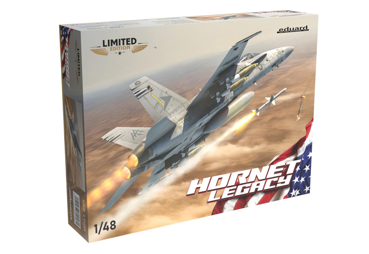 1/48 F18 Hornet Legacy - Edición Limitada