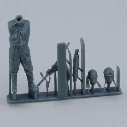 1/72 Piloto Japonés 2ªGM (Resina 3D) [1]