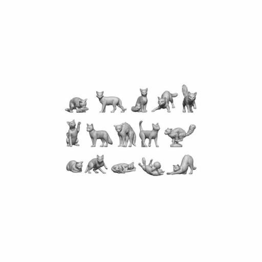 1/48 - Gatos (Resina 3D) [3]