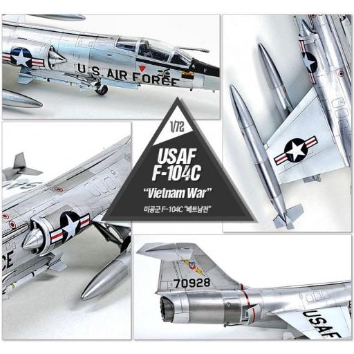 1/72 USAF F-104C "Vietnam War" [3]