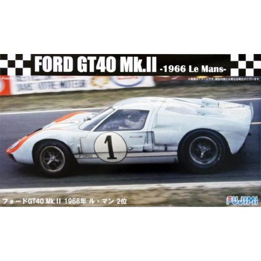 1/24 Ford GT40 Mk.II Le Mans 1966 Gulf Color