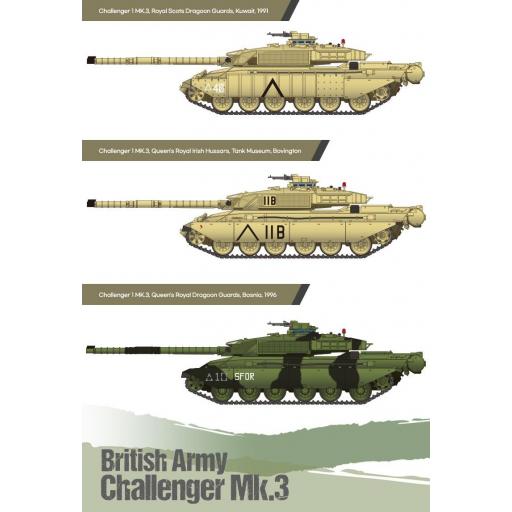 1/72 British Army Challenger Mk.3 [3]