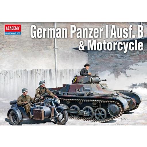 1/35 Panzer I Ausf.B & Motorcycle