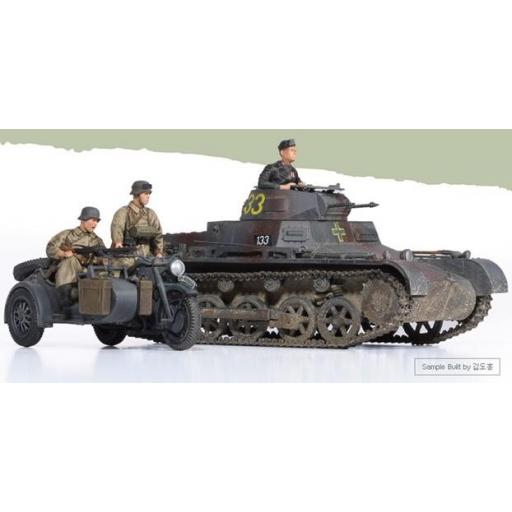1/35 Panzer I Ausf.B & Motorcycle [1]