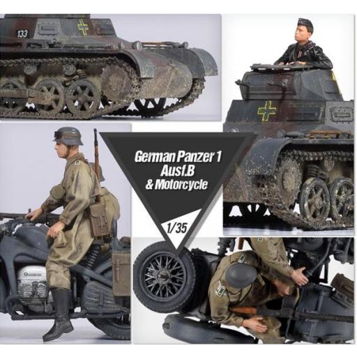 1/35 Panzer I Ausf.B & Motorcycle [6]