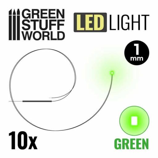 Luces LED 1 - 2 mm (Blanco Frio / Blanco Cálido / Rojo / Verde) [3]